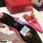 Valentino Calfskin Roman Stud Ballet Flats Pink 2021