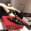 Valentino Calfskin Roman Stud Ballet Flats Black 2021