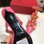 Valentino Heel 4cm Calfskin Roman Stud Pumps Pink 2021