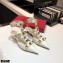 Valentino Heel 4cm Calfskin Roman Stud Pumps White 2021