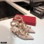 Valentino Heel 4cm Calfskin Roman Stud Pumps Nude 2021