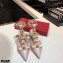 Valentino Heel 4cm Calfskin Roman Stud Pumps Nude 2021