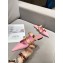 Valentino Calfskin Roman Stud Flat Mules Pink 2021