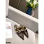 Valentino Calfskin Roman Stud Flat Mules Coffee 2021