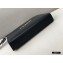 Fendi Leather Flat Pouch Clutch Bag Black 2021