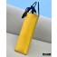 Fendi Leather Pack Small Shopping Bag Yellow 2020