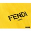 Fendi Leather Pack Small Shopping Bag Yellow 2020