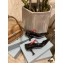 Prada Heel 7.5cm Two-tone Mary Jane Pumps Patent Black with Strap 2021