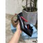 Prada Heel 7.5cm Two-tone Mary Jane Pumps Black with Strap 2021