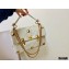 Valentino Large Roman Stud Nappa Chain Bag White 2021