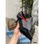 Prada Heel 7.5cm Two-tone Mary Jane Pumps Black 2021