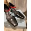 Prada Heel 7.5cm Two-tone Mary Jane Pumps Black 2021