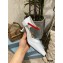 Prada Heel 7.5cm Two-tone Mary Jane Pumps Patent White 2021