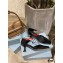 Prada Heel 7.5cm Two-tone Mary Jane Pumps Patent Black 2021