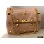 Valentino Large Roman Stud Nappa Chain Bag Nude 2021