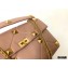 Valentino Large Roman Stud Nappa Chain Bag Nude 2021