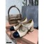 Miu Miu Heel 7cm Patent Leather Pumps Beige with Chain Strap 2021