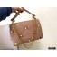 Valentino Large Roman Stud Nappa Chain Bag Nude 2021