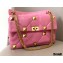 Valentino Large Roman Stud Nappa Chain Bag Pink 2021