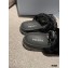 Prada Heel 3cm Wool Triangle Logo Slides Black 2021