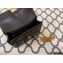 Valentino Large Roman Stud Nappa Chain Bag Black 2021