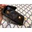 Valentino Large Roman Stud Nappa Chain Bag Black 2021