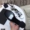 Saint Laurent Heel 5cm Cassandra Mules White with Monogram YSL Logo