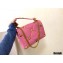 Valentino Large Roman Stud Nappa Chain Bag Pink 2021