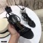 Saint Laurent Cassandra Sandals Black with Monogram YSL Logo Heel 10.5cm