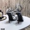 Saint Laurent Cassandra Sandals White with Monogram YSL Logo Heel 10.5cm