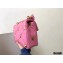 Valentino Large Roman Stud Nappa Chain Bag Pink 2021