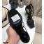 Saint Laurent Cassandra Platform Sandals Black with Gold Monogram YSL Logo Heel 11cm
