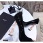 Saint Laurent Opyum Pumps Patent Black with Pink Gold Interlocking YSL Logo Heel 11cm