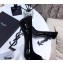 Saint Laurent Opyum Pumps Patent Black with Black Interlocking YSL Logo Heel 11cm