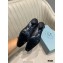 Prada Pointy Toe Pumps Black with Medium Heel 2021