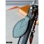 Louis Vuitton Mahina Leather Key Pouch Blue