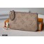 Louis Vuitton Mahina Leather Key Pouch Galet