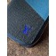 Louis Vuitton V Pattern Monochrome Taiga leather Zippy Wallet Vertical M63095 Blue