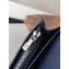 Louis Vuitton V Pattern Monochrome Taiga leather Brazza Wallet M30713 Blue
