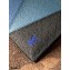 Louis Vuitton V Pattern Monochrome Taiga leather Slender Wallet M30730 Blue