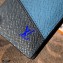 Louis Vuitton V Pattern Monochrome Taiga leather Pocket Organizer Wallet M30709 Blue
