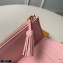 Louis Vuitton Damier Ebene Canvas Croisette Compact Wallet N60208 Magnolia Pink