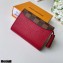 Louis Vuitton Damier Ebene Canvas Croisette Compact Wallet N60216 Red