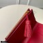 Louis Vuitton Damier Ebene Canvas Croisette Compact Wallet N60216 Red