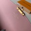 Louis Vuitton Damier Ebene Canvas Croisette Wallet N60215 Magnolia Pink