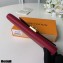 Louis Vuitton Damier Ebene Canvas Croisette Wallet N60207 Red