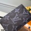 Louis Vuitton Monogram Pastel Noir Canvas Pocket Organizer Wallet M80015 2021