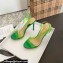 Gianvito Rossi Heel 11.5cm TPU METROPOLIS Sandals Green 2022