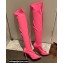 Gianvito Rossi Heel 10.5cm FABRIC and TPU HIROKO CUISSARD Thigh-high Boots Fuchsia 2022