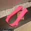 Gianvito Rossi Heel 10.5cm FABRIC and TPU HIROKO CUISSARD Thigh-high Boots Fuchsia 2022